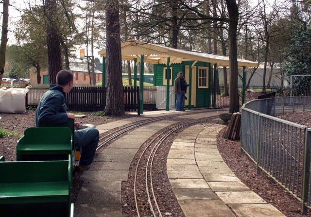 Pinewood miniature railway 247 airport ride