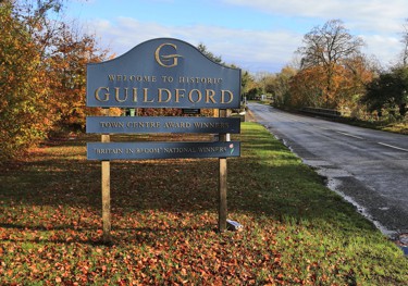bracknell to Guildford
